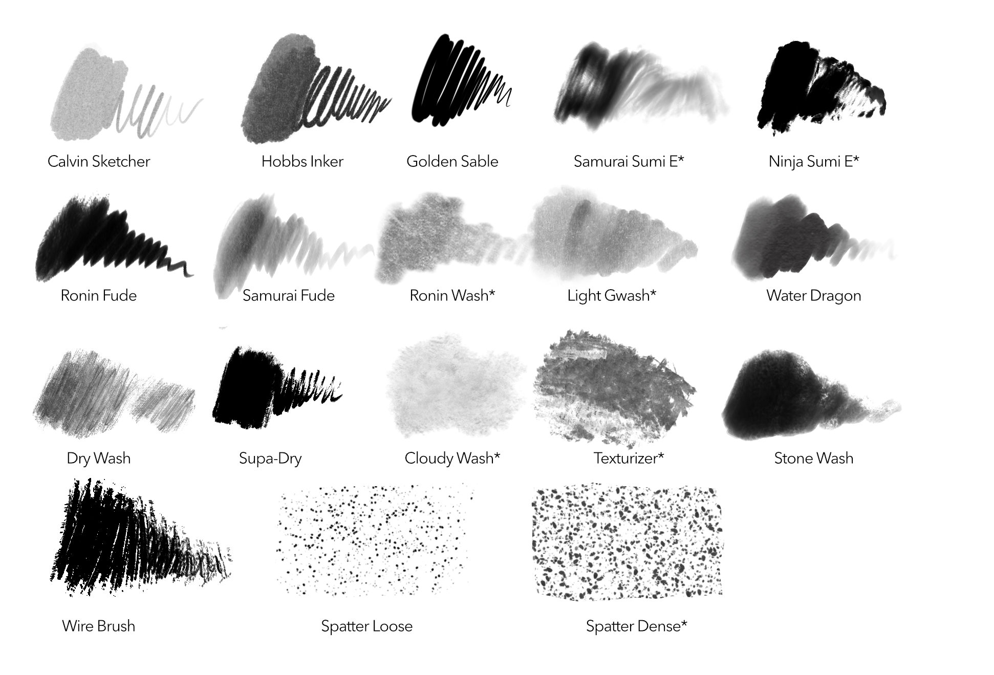 Japanese ink brush new arrivals